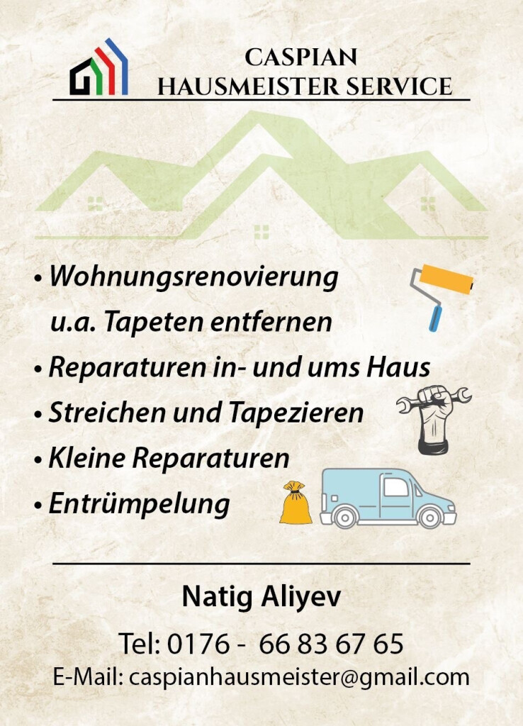 Bilder Caspian Hausmeisterservice
