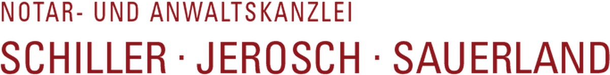 Notar- und Anwaltskanzlei Schiller · Jerosch · Sauerland Logo