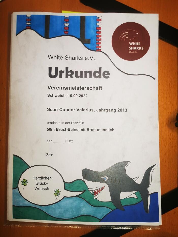 Bilder White Sharks Trier e.V.