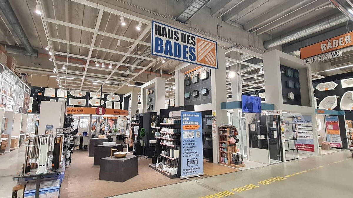 Bilder HORNBACH Haus des Bades Darmstadt