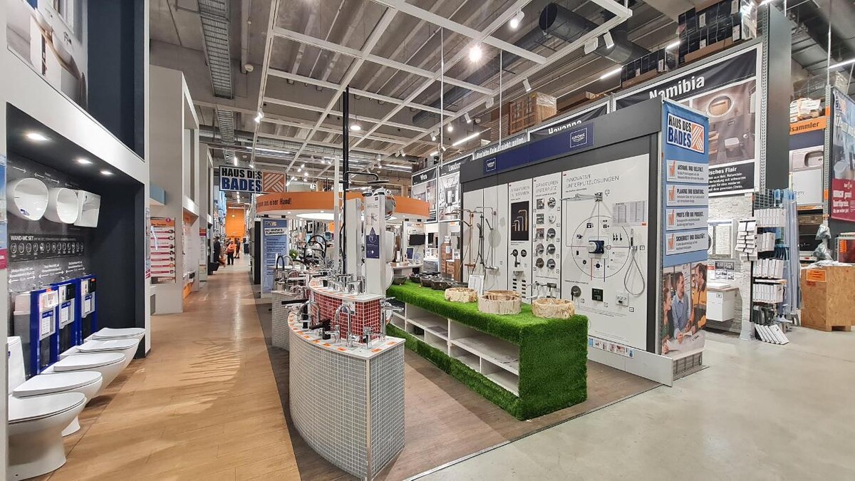 Bilder HORNBACH Haus des Bades Darmstadt