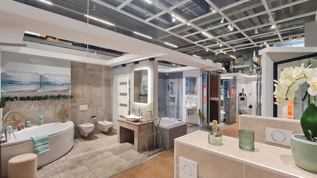 Bilder HORNBACH Haus des Bades Darmstadt