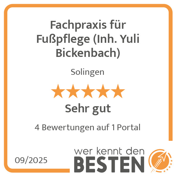 Bilder Fachpraxis für Fußpflege (Inh. Yuli Bickenbach)
