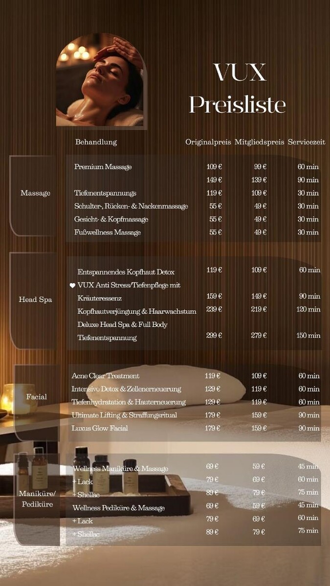 Bilder VUX Beauty & Relaxing Spa