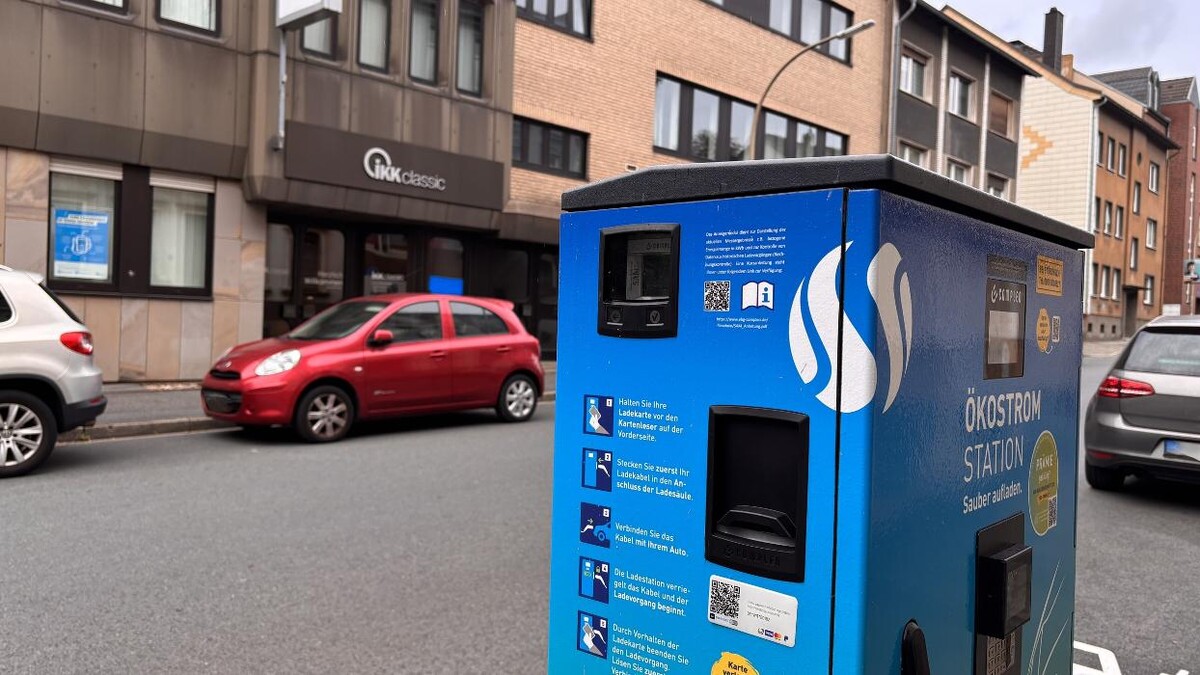 Bilder Stadtwerke Witten Ladestation