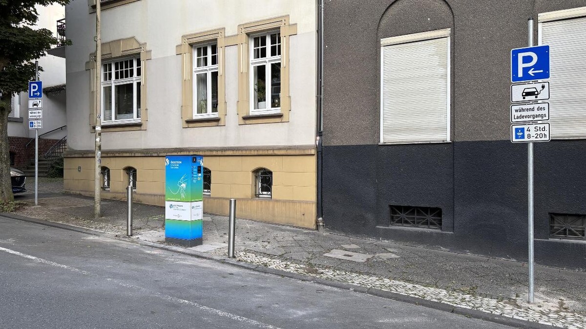 Bilder Stadtwerke Witten Ladestation