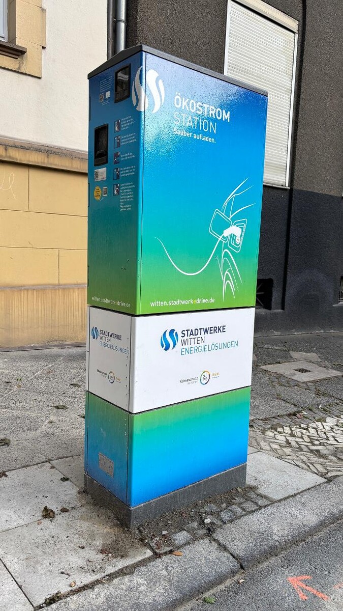 Bilder Stadtwerke Witten Ladestation