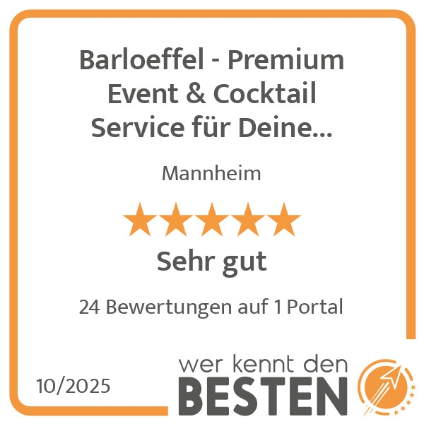 Bilder Barloeffel - Premium Event & Cocktail Service für Deine Veranstaltung. Jetzt anfragen & buchen!