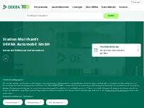 Website Screenshot DEKRA Automobil GmbH Station Murrhardt