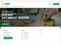 Website Screenshot Subway