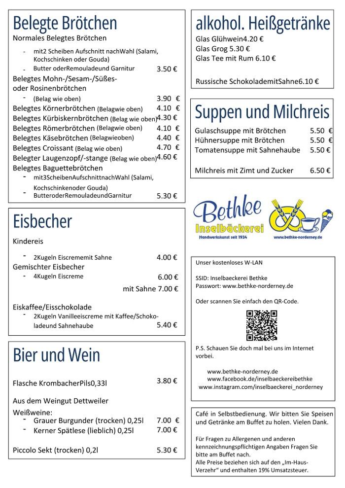 Bilder Inselbäckerei Bethke GmbH & Co. KG