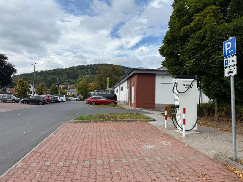 Bilder TEAG Mobil-Ladestation