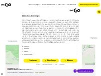 Website Screenshot EWE Go Ladestation