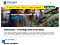 Website Screenshot EDEKA Foodservice Handelshof Management GmbH