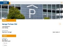 Website Screenshot Goldbeck Parking Torhaus Süd