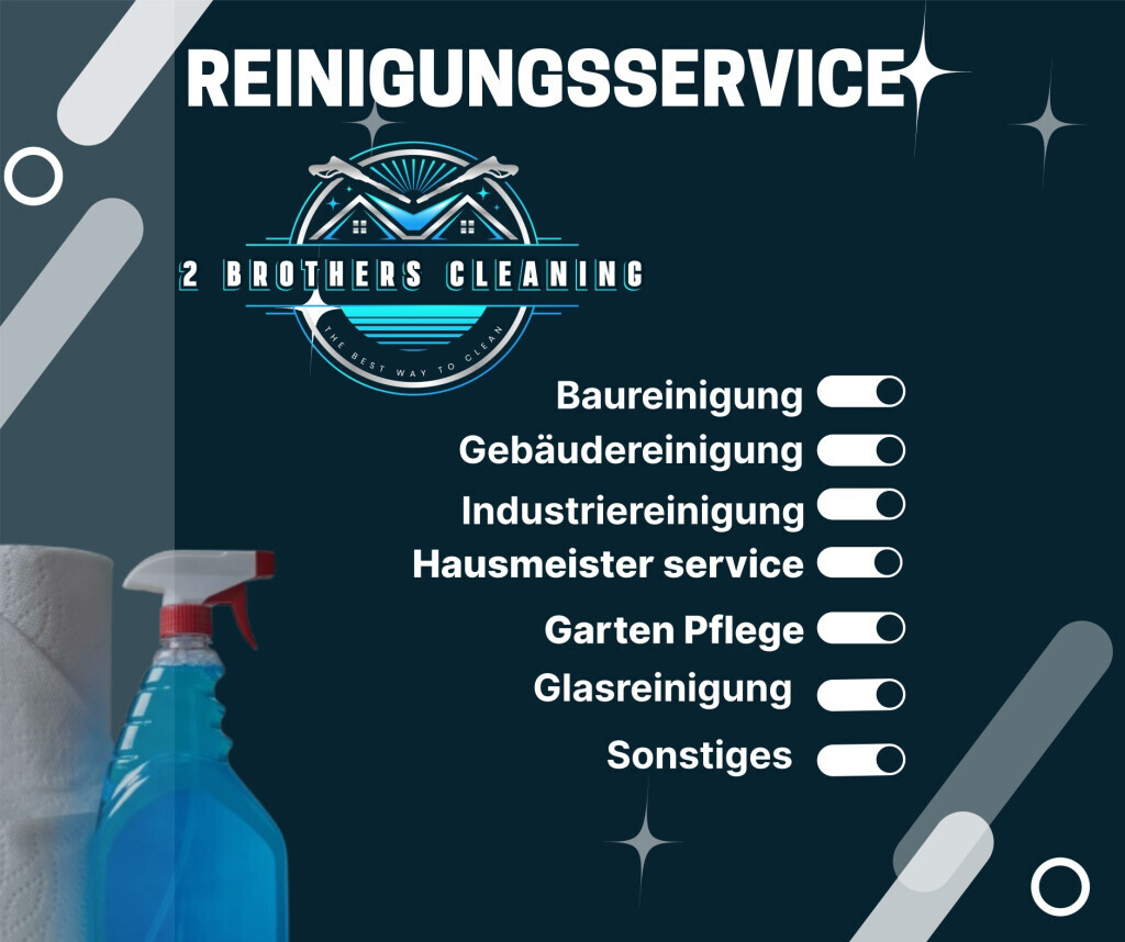 2 Brothers Cleaning Logo