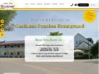 Website Screenshot Gasthaus Pension Rezatgrund