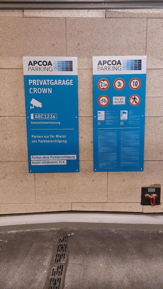 Bilder Tiefgarage Quartier Heidestraße - Straight/Colonnades APCOA