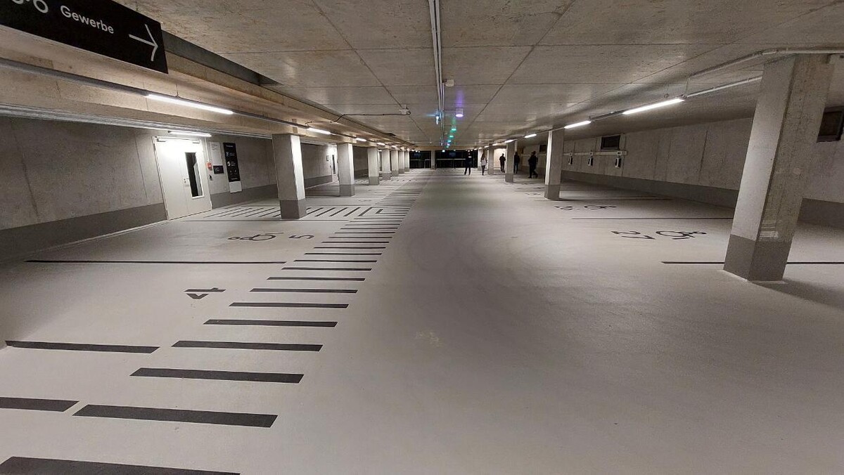 Bilder Tiefgarage Quartier Heidestraße - Straight/Colonnades APCOA