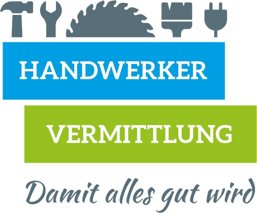 Handwerker Vermittlung Kreis Recklinghausen Dachdecker Elektriker Treppen Logo