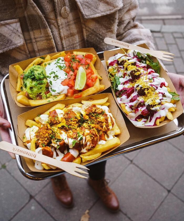 Bilder Frittenwerk Frankfurt Skyline Plaza