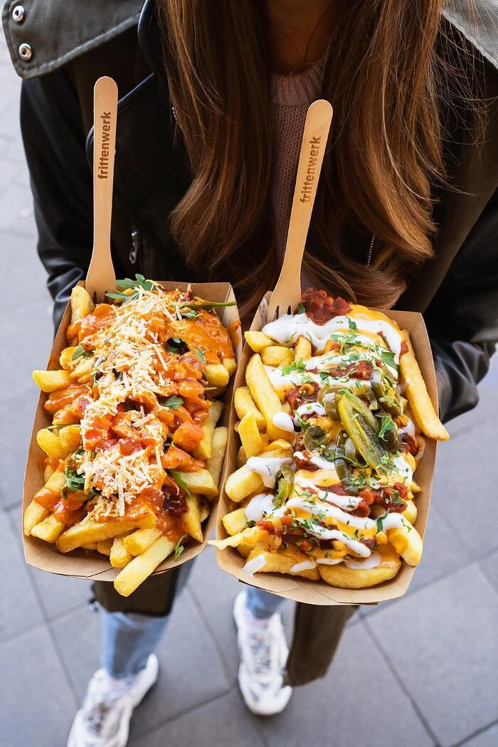 Bilder Frittenwerk Frankfurt Skyline Plaza