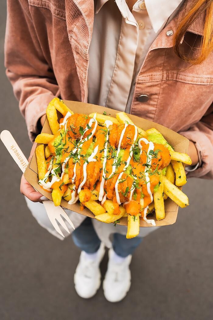 Bilder Frittenwerk Frankfurt Skyline Plaza