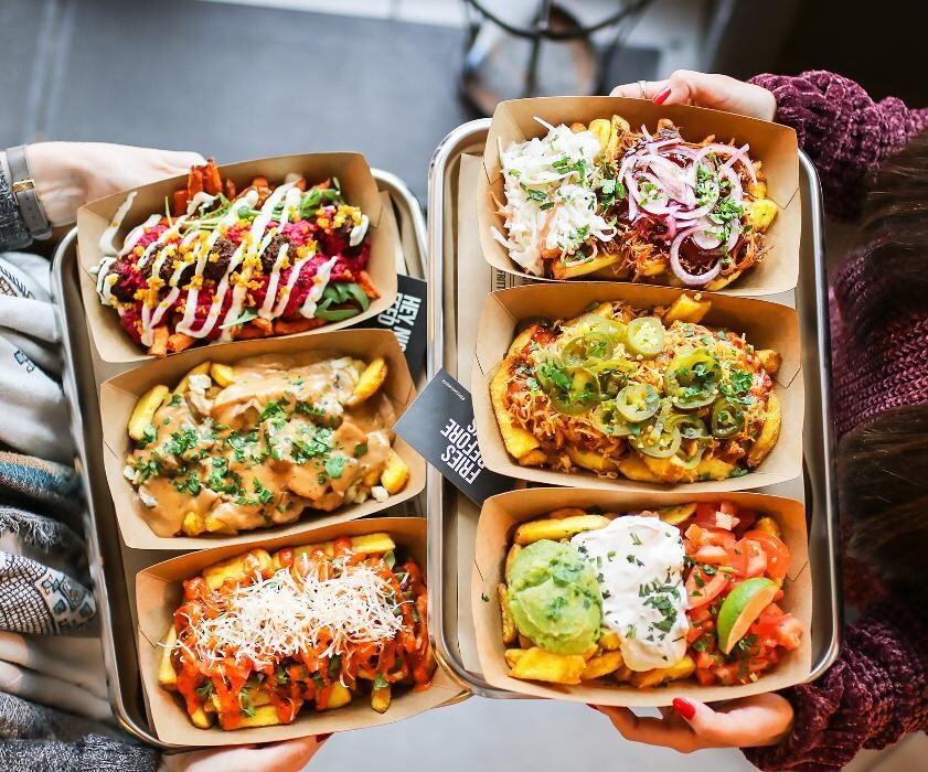 Bilder Frittenwerk Frankfurt Skyline Plaza