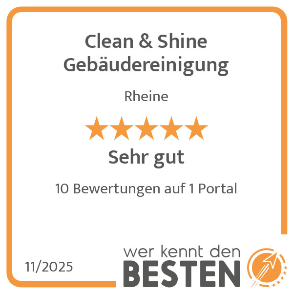 Bilder Clean & Shine Gebäudereinigung