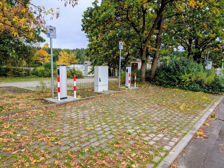 Bilder TEAG Mobil-Ladestation