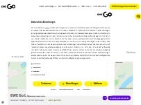 Website Screenshot EWE Go Ladestation