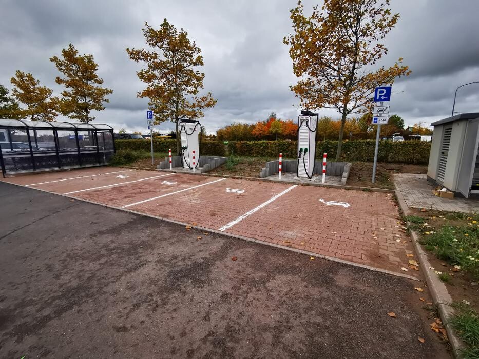 Bilder TEAG Mobil-Ladestation