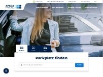 Website Screenshot Apcoa Charging Station