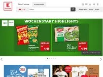 Website Screenshot Kaufland Chemnitz