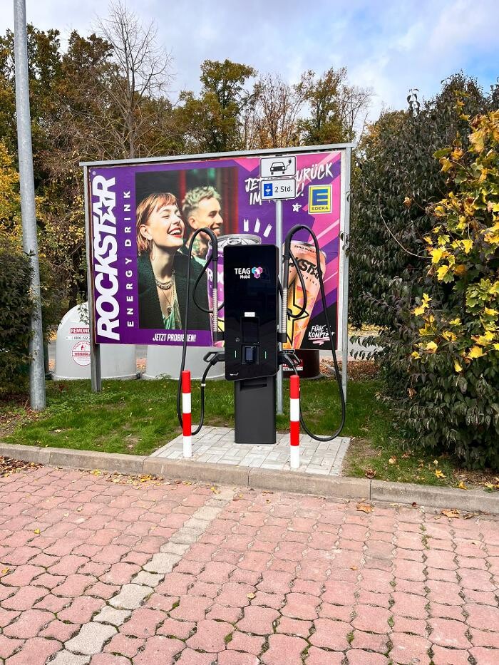 Bilder TEAG Mobil-Ladestation