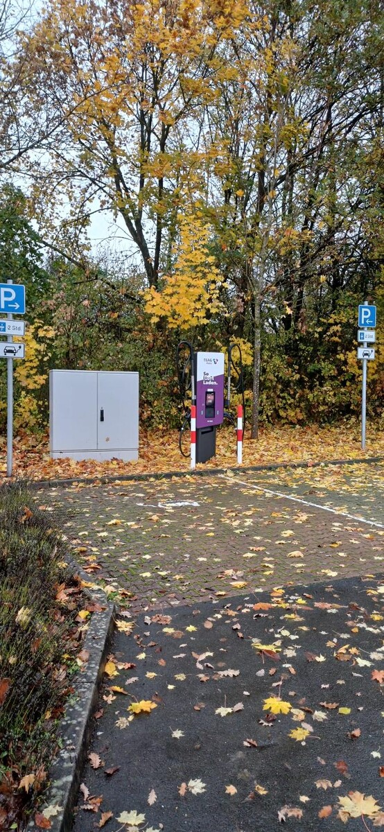 Bilder TEAG Mobil-Ladestation