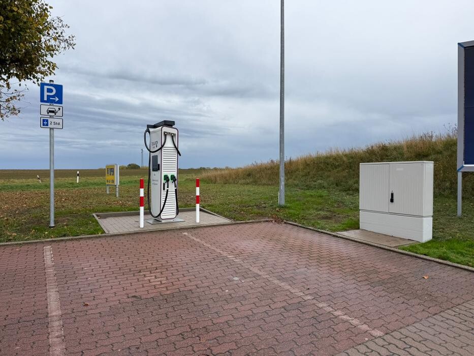 Bilder TEAG Mobil-Ladestation