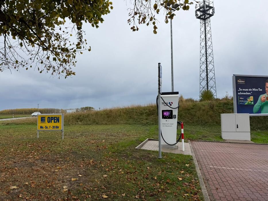 Bilder TEAG Mobil-Ladestation