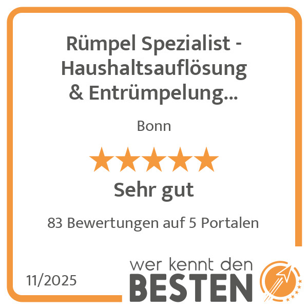 Bilder Rümpel Spezialist - Haushaltsauflösung & Entrümpelung Bonn