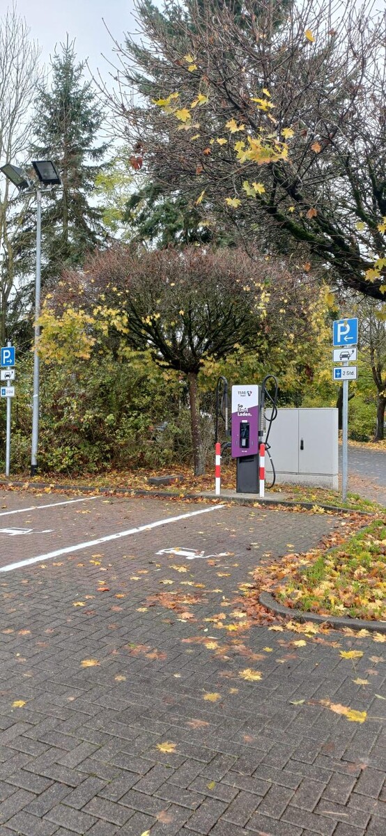 Bilder TEAG Mobil-Ladestation