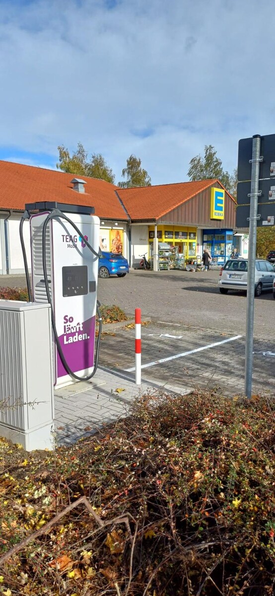 Bilder TEAG Mobil-Ladestation