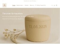 Website Screenshot Urne-Kaufen.de - Der Urnen Onlineshop