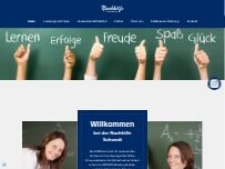 Website Screenshot Nachhilfe Schwedt