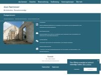 Website Screenshot Dipl.-Ing. Dagmar Mertens Architektur