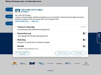 Website Screenshot Volksbank Raiffeisenbank Obermain