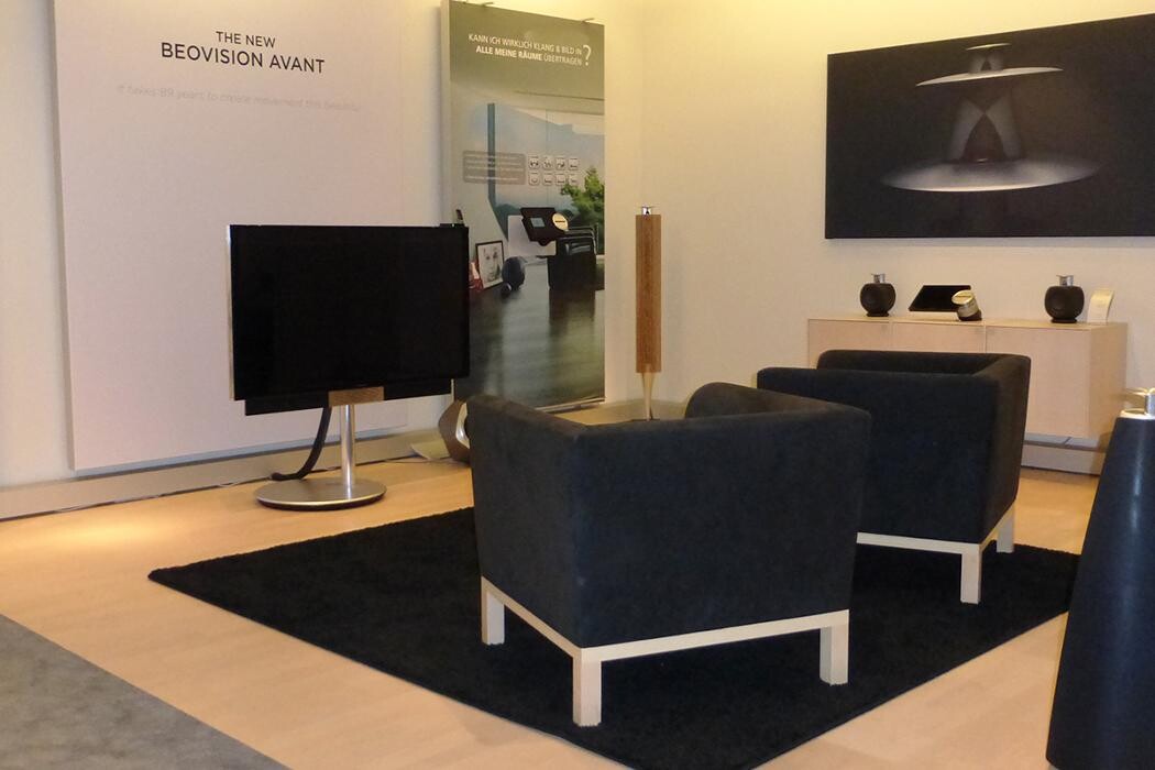 Bilder media@home Bang & Olufsen im Stilwerk