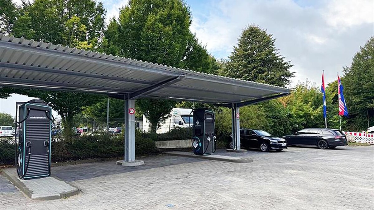 Bilder NORDENERGIE Ladestation Eckernförde
