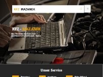 Website Screenshot KFZ MEISTER MAZANEK