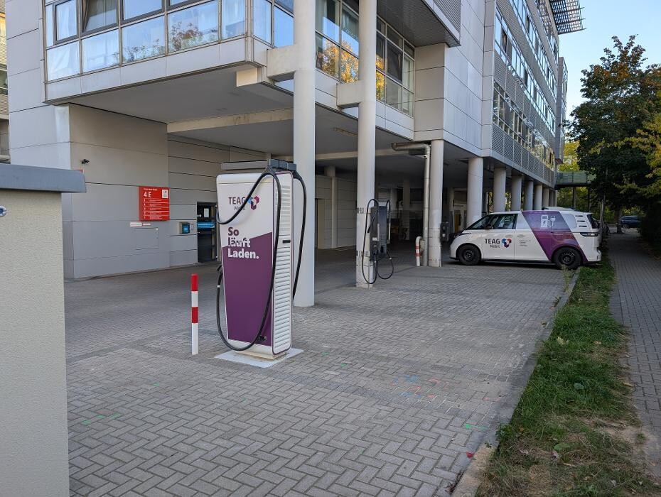 Bilder TEAG Mobil-Ladestation