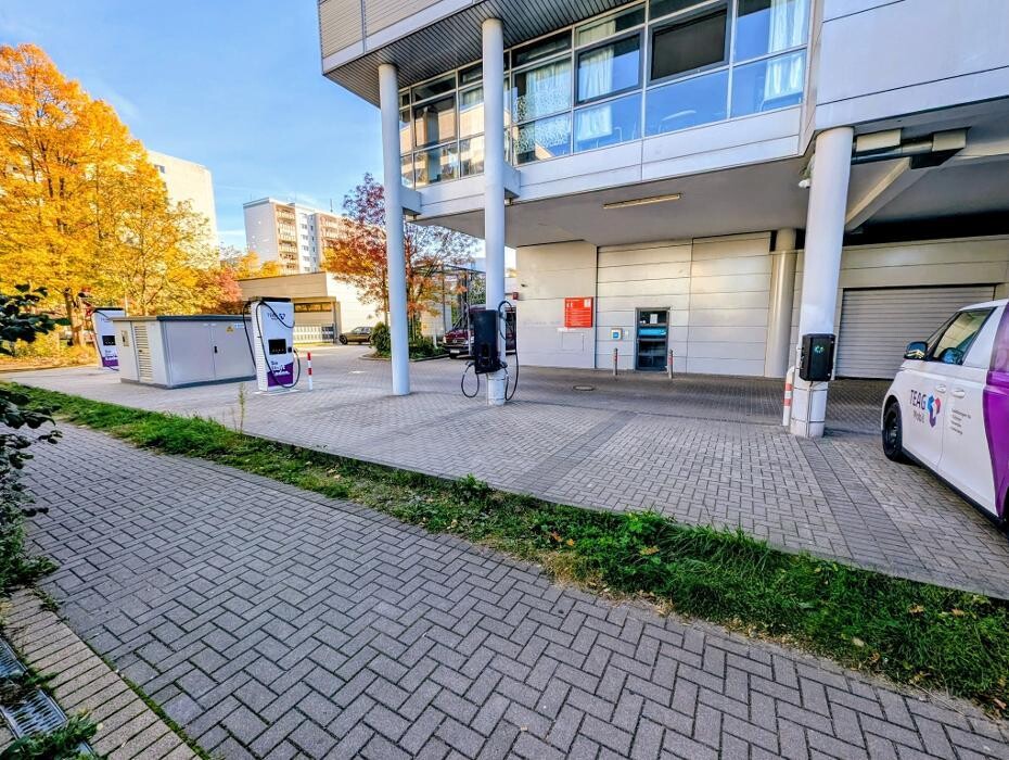 Bilder TEAG Mobil-Ladestation